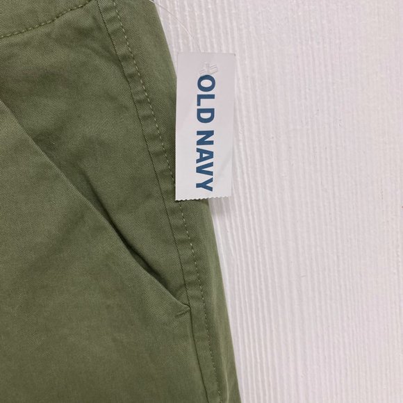 Old Navy Boyfriend straight/Droit women's pants olive green size 6 - Picture 7 of 9